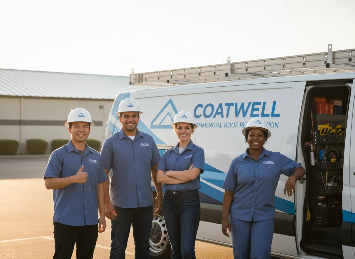 Commercial roof coating company in Birmingham, IA